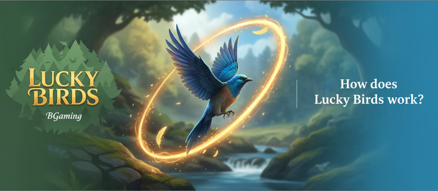 A bird flying upward along a glowing rising arc
